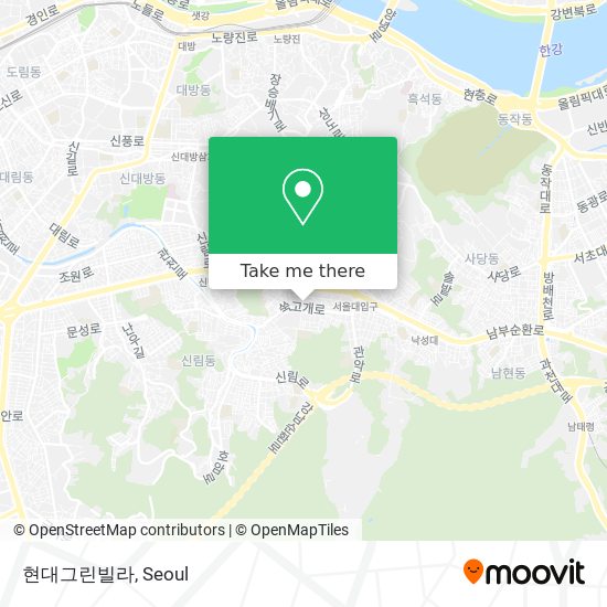 현대그린빌라 map