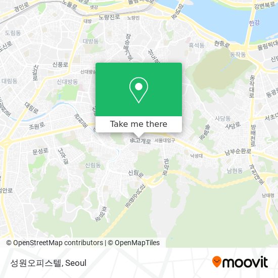 성원오피스텔 map