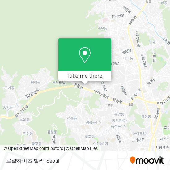 로얄하이츠 빌라 map