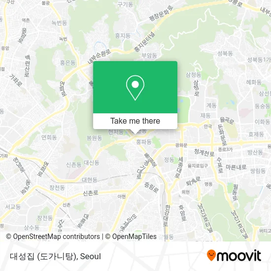 대성집 (도가니탕) map