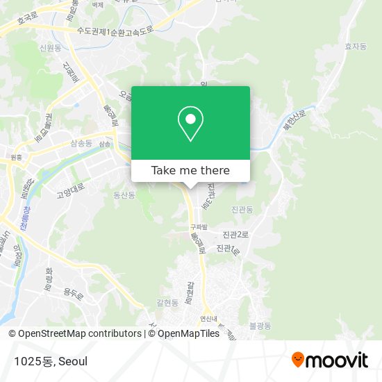 1025동 map