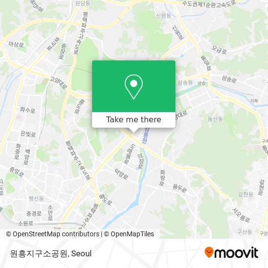 원흥지구소공원 map