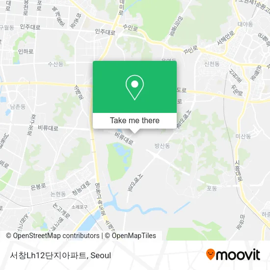 서창Lh12단지아파트 map