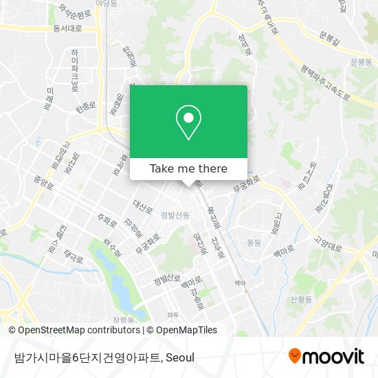 밤가시마을6단지건영아파트 map