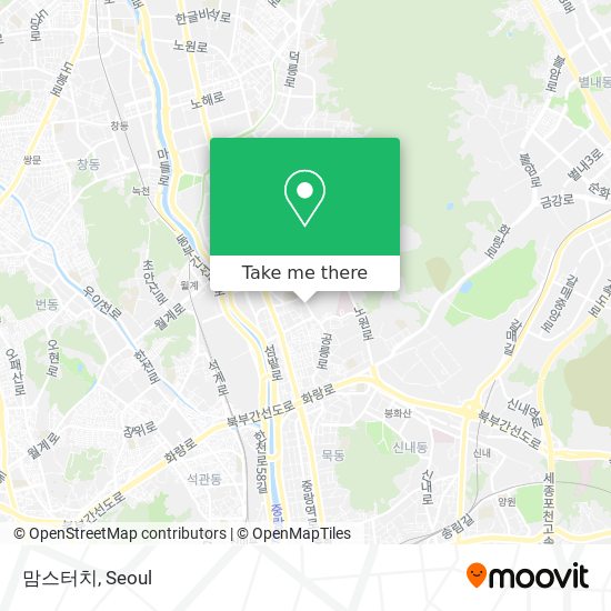 맘스터치 map