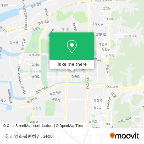 청라영화블렌하임 map