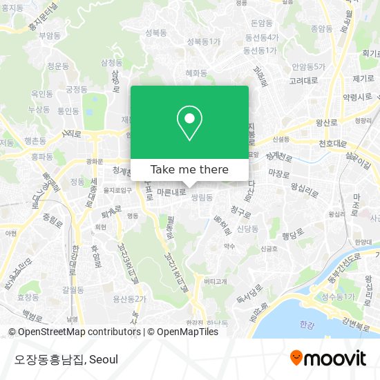 오장동흥남집 map