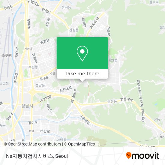 Ns자동차검사서비스 map