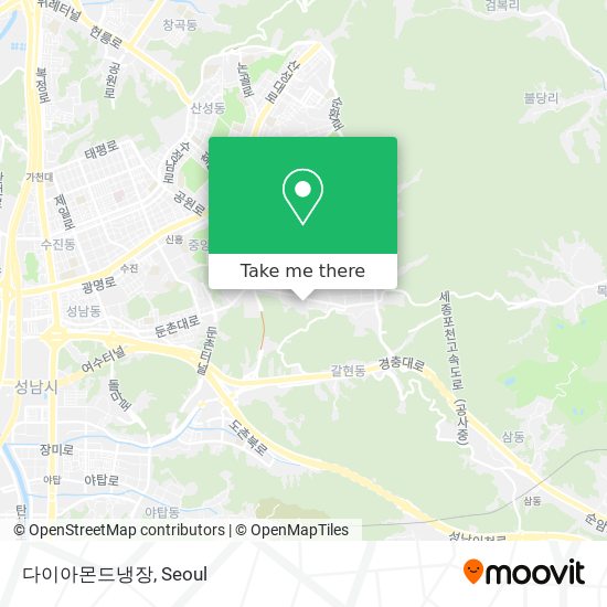 다이아몬드냉장 map