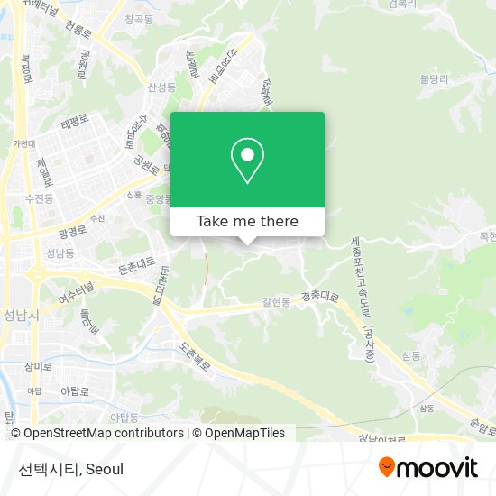 선텍시티 map