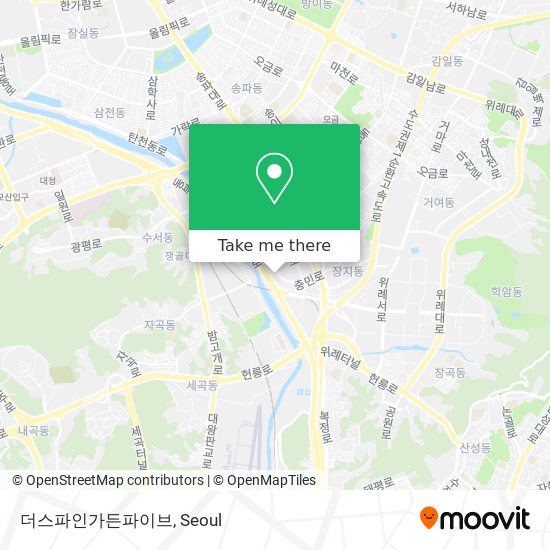 더스파인가든파이브 map