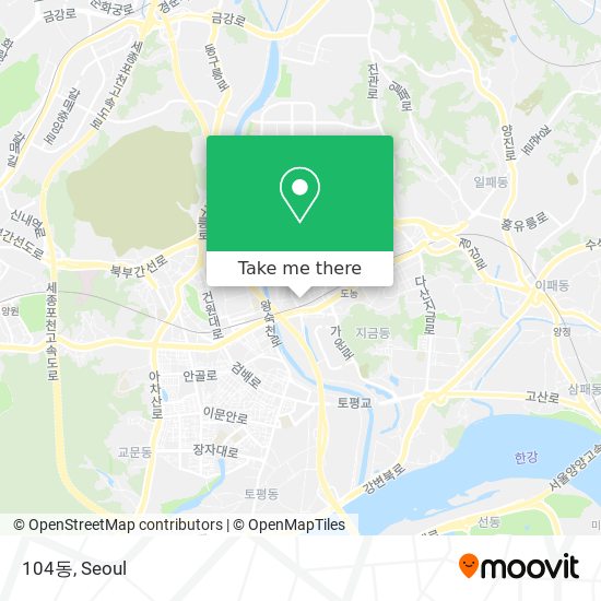 104동 map