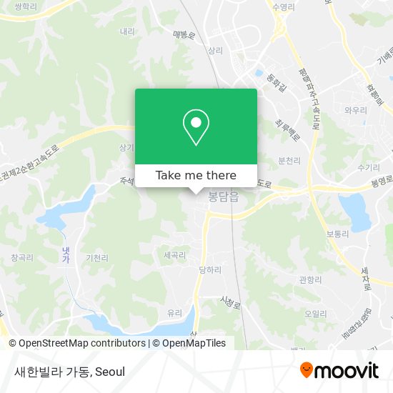 새한빌라 가동 map