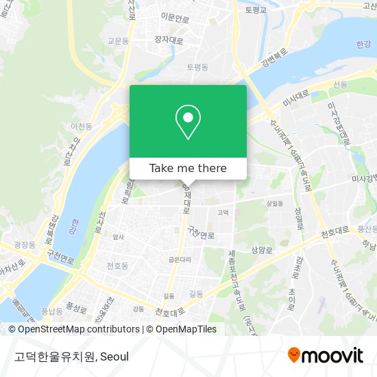 고덕한울유치원 map