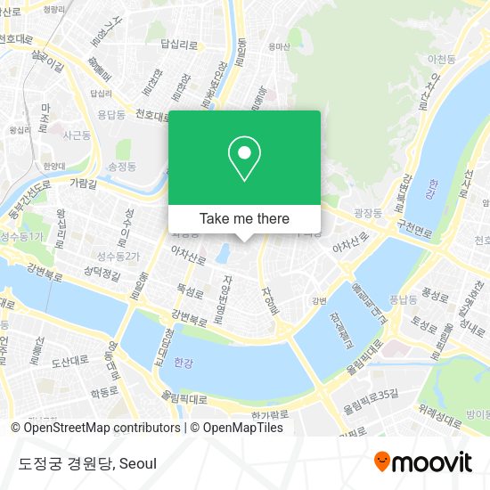 도정궁 경원당 map