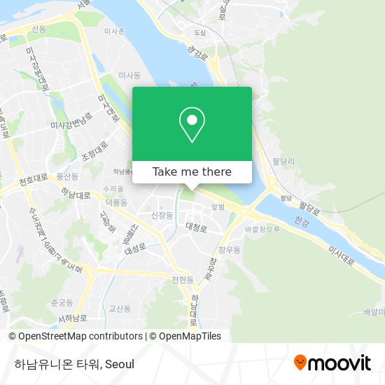 하남유니온 타워 map