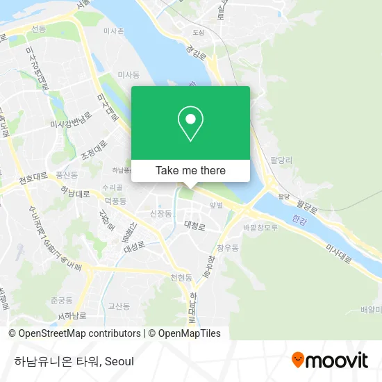 하남유니온 타워 map
