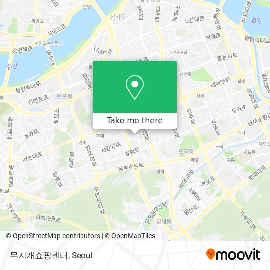 무지개쇼핑센터 map
