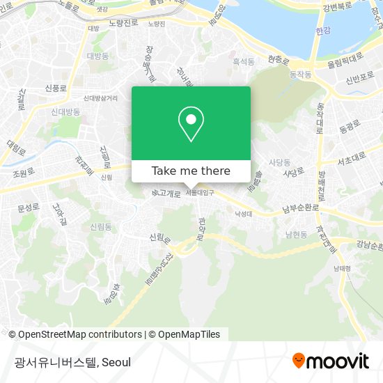 광서유니버스텔 map