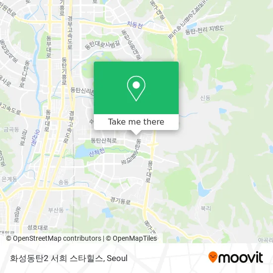화성동탄2 서희 스타힐스 map