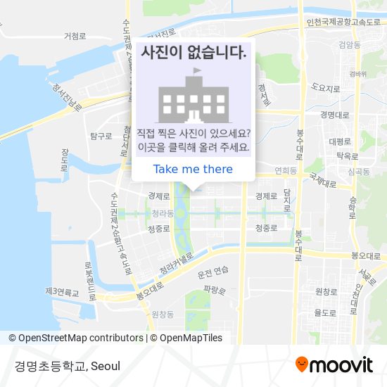 경명초등학교 map