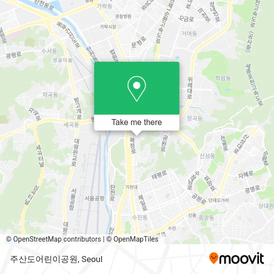 주산도어린이공원 map
