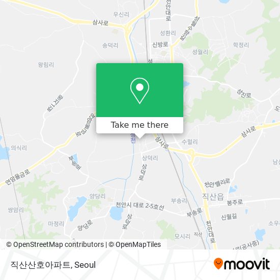 직산산호아파트 map