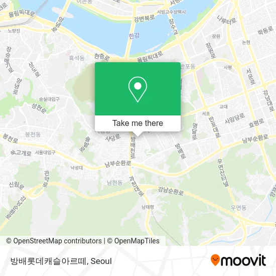 방배롯데캐슬아르떼 map
