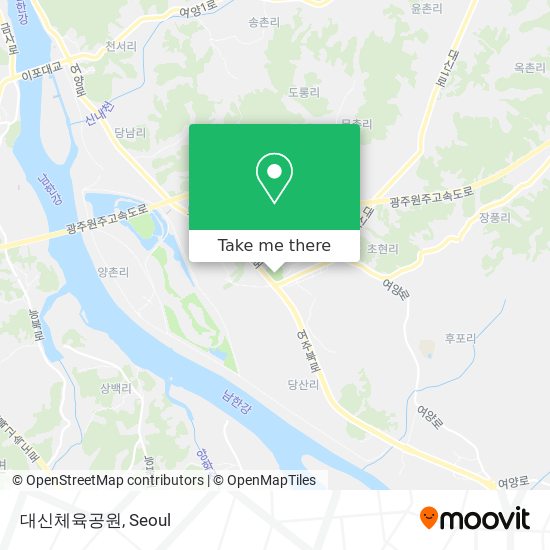 대신체육공원 map