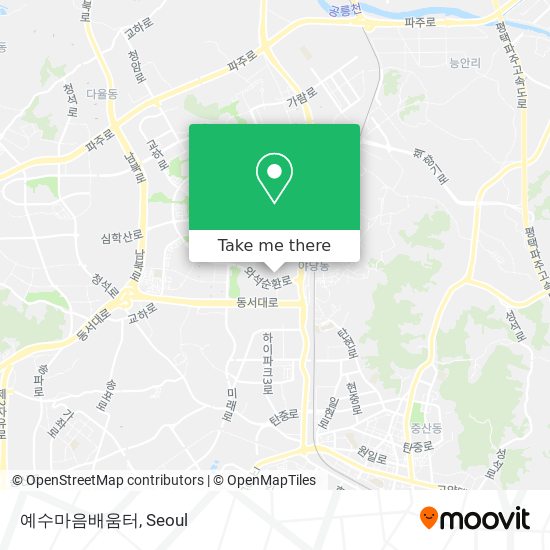 예수마음배움터 map