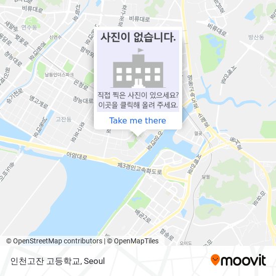 인천고잔 고등학교 map