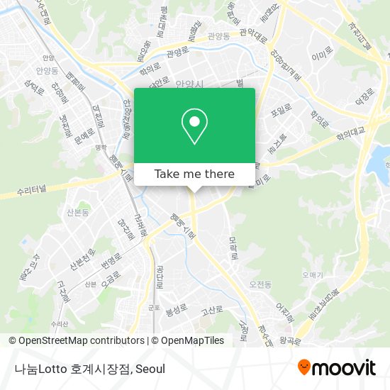 나눔Lotto 호계시장점 map