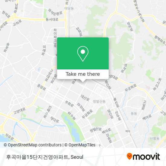 후곡마을15단지건영아파트 map