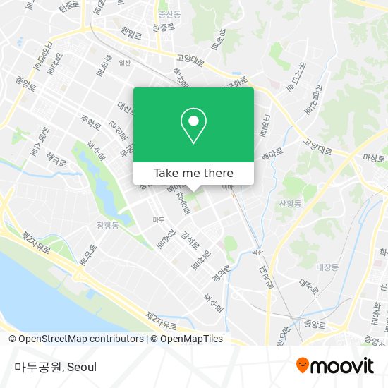 마두공원 map