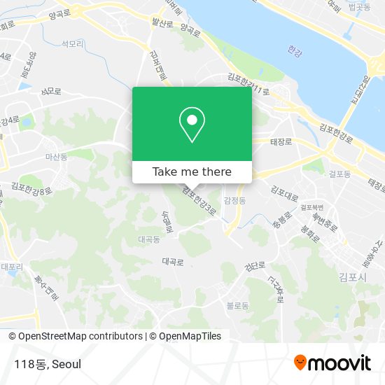 118동 map