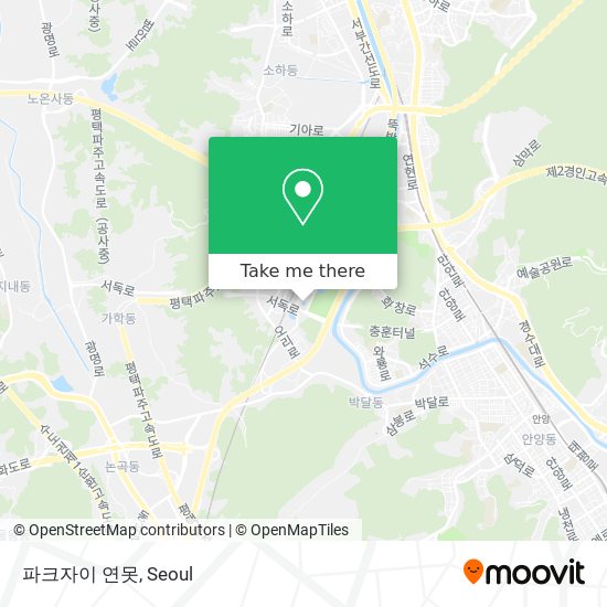 파크자이 연못 map