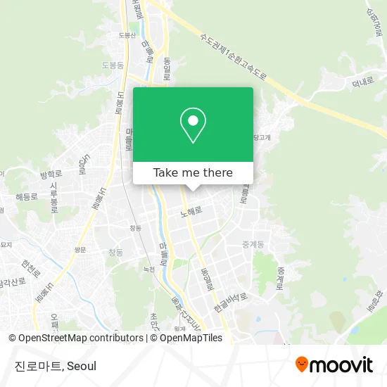 진로마트 map