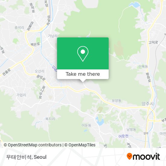 무태안비석 map