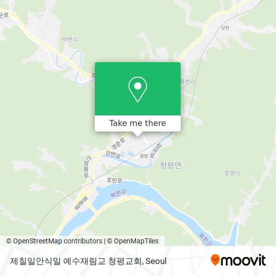 제칠일안식일 예수재림교 청평교회 map