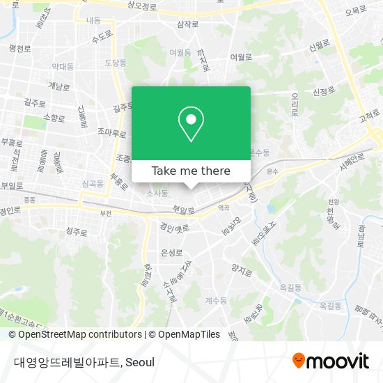 대영앙뜨레빌아파트 map