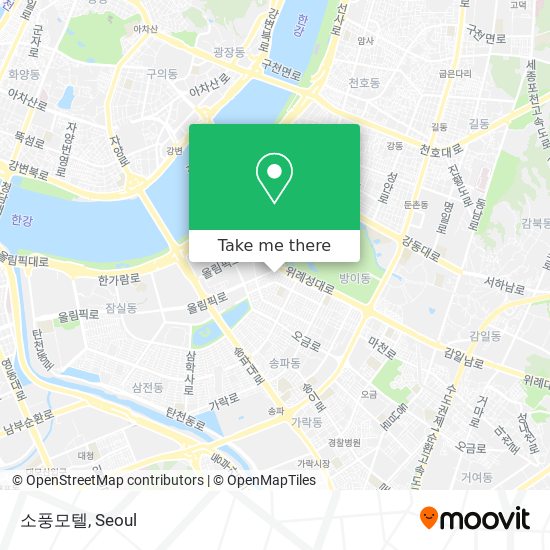 소풍모텔 map