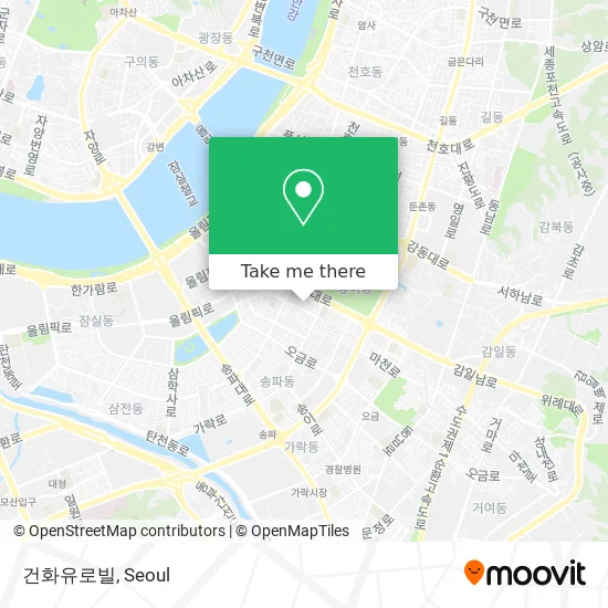 건화유로빌 map