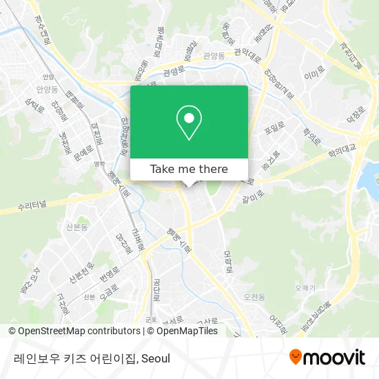 레인보우 키즈 어린이집 map