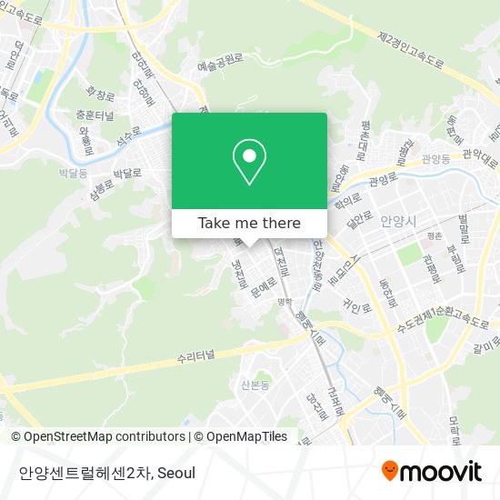 안양센트럴헤센2차 map