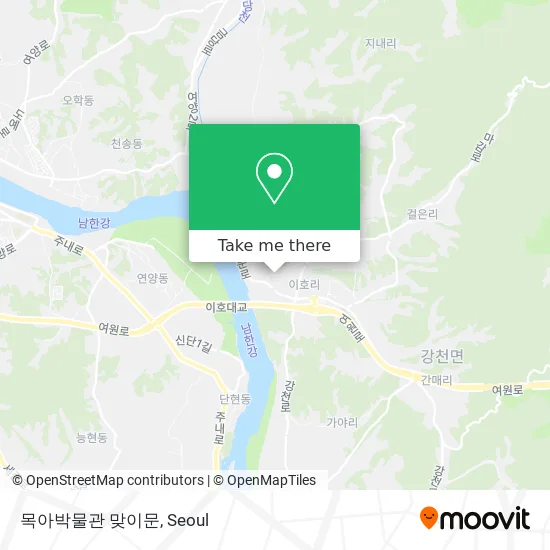 목아박물관 맞이문 map