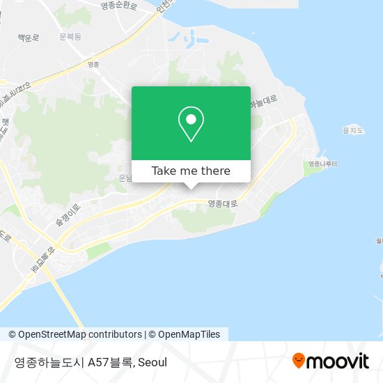 영종하늘도시 A57블록 map