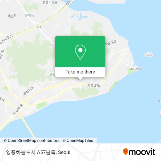 영종하늘도시 A57블록 map