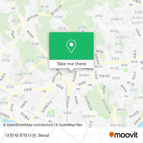 대한제국역사관 map