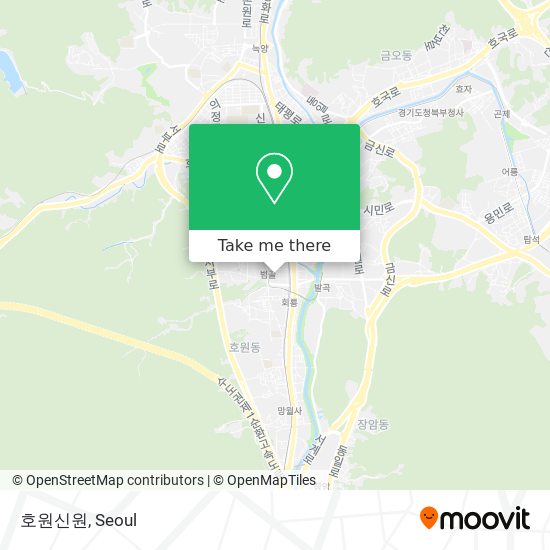 호원신원 map