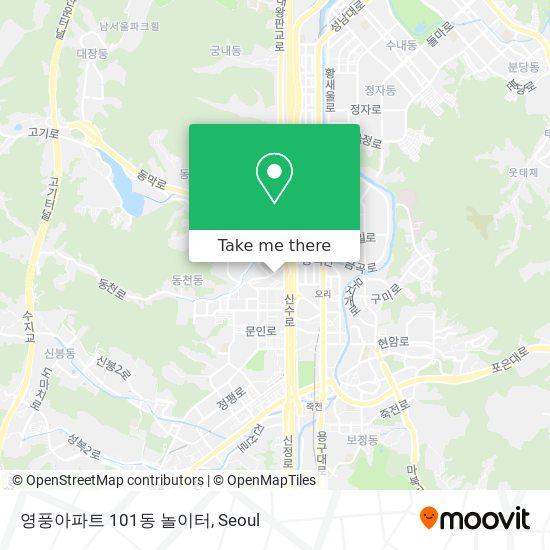 영풍아파트 101동  놀이터 map